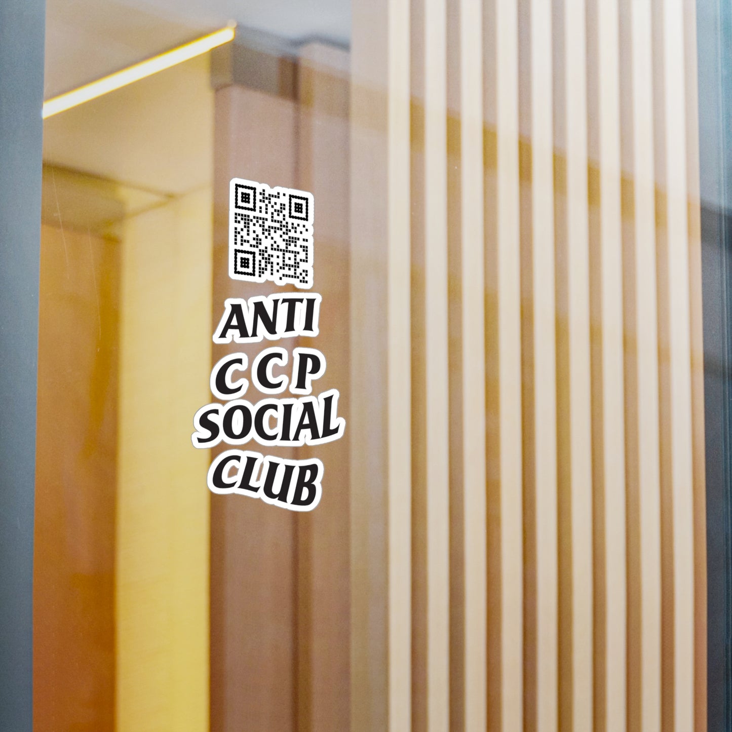 Anti CCP Social Club Sticker