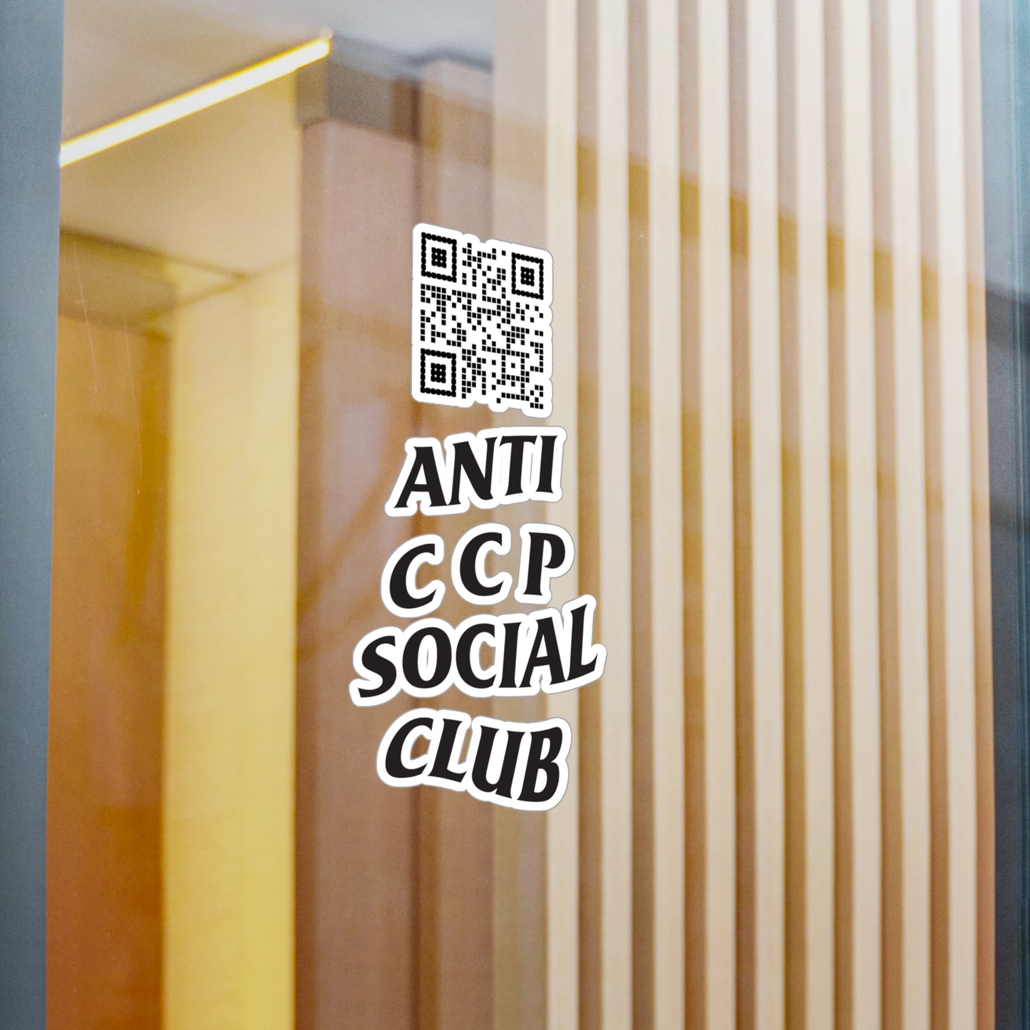 Anti CCP Social Club Sticker