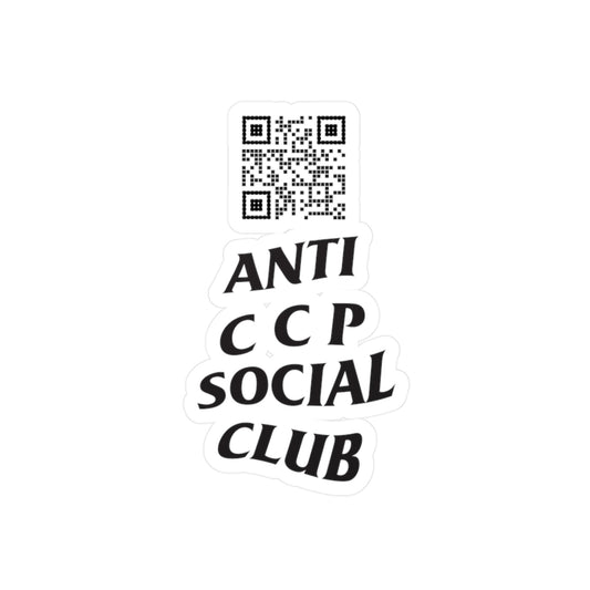 Anti CCP Social Club Sticker